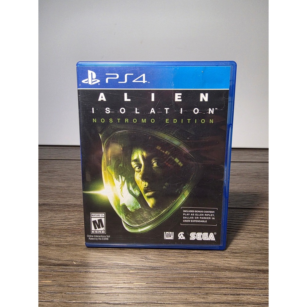 Alien Isolation Nostromo Edition Sony PlayStation 4 PS4 Survival Horror Game